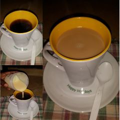 A picture of Sweetened Condensed Milk Coffee.