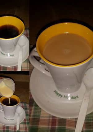 A picture of Sweetened Condensed Milk Coffee.