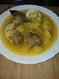Una foto de Guisado de costilla de cerdo