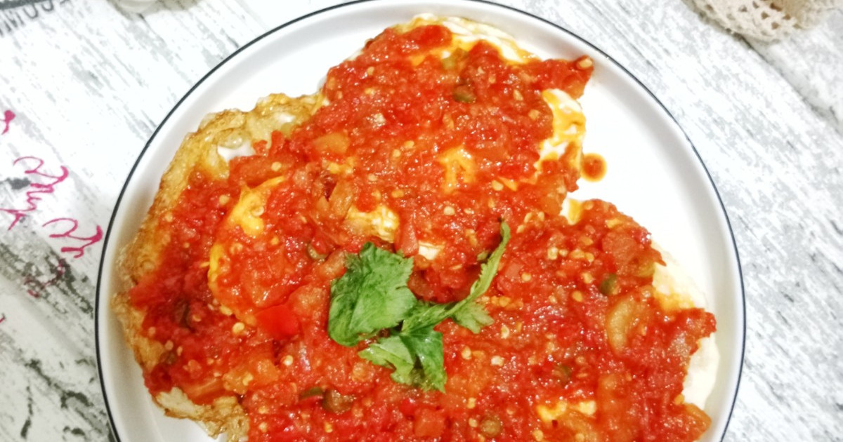 Resep Telur Ceplok Balado Paling Praktis dan Simple