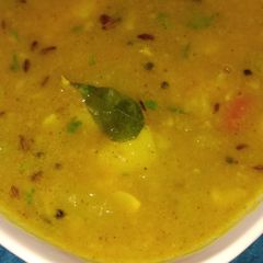 A picture of Sambhar.