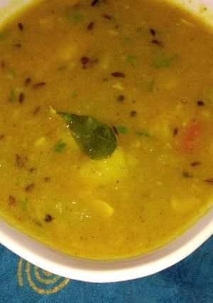 A picture of Sambhar.