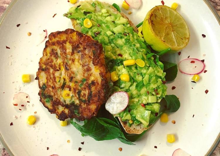 Easiest Way to Prepare Perfect Salmon & Sweetcorn Fritters