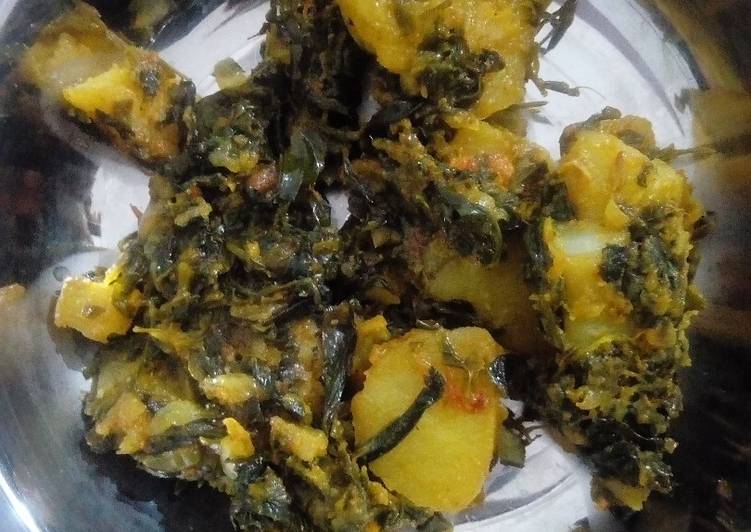 Recipe of Any-night-of-the-week Aloo methi ki sabji