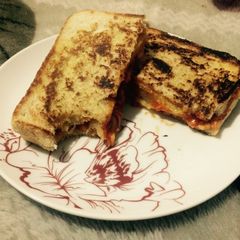 A picture of 3 C's toasted sandwiches.