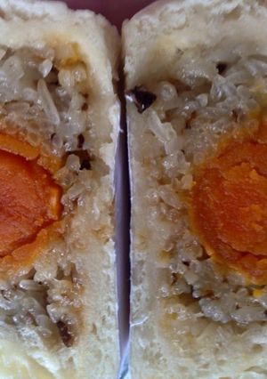 Hình của món BÁNH BAO NẾP.