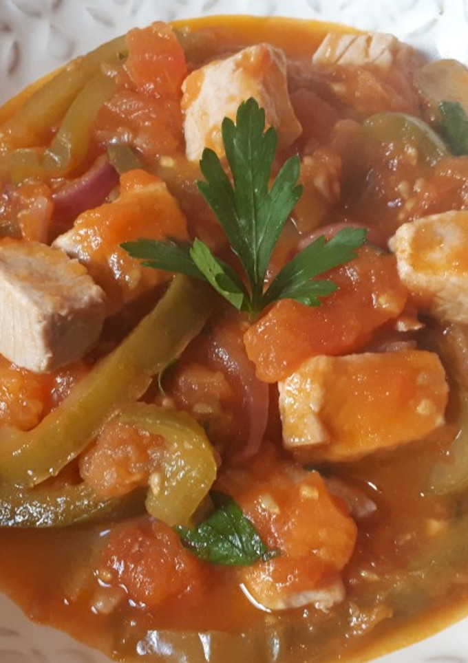 Una foto de Atún fresco en fritada