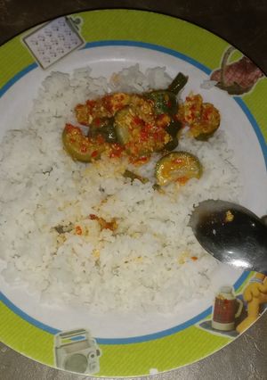Foto resep Masakan buruk (campuran kacang panjang, terung bulat, telur)