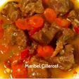 Aguja de cerdo guisada