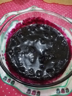 A picture of Blueberry jam.
