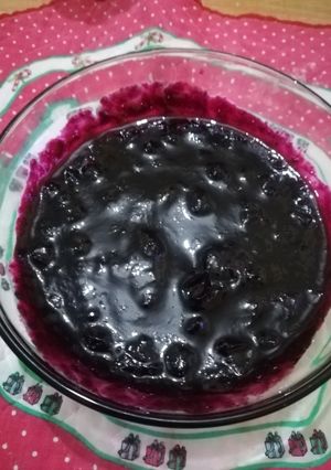 A picture of Blueberry jam.