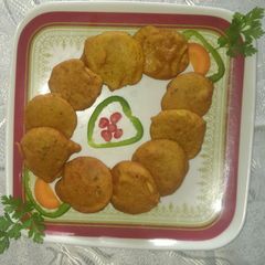 Egg pakoda A picture of Egg pakoda.