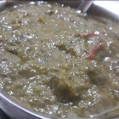 A picture of Sarson ka saag.