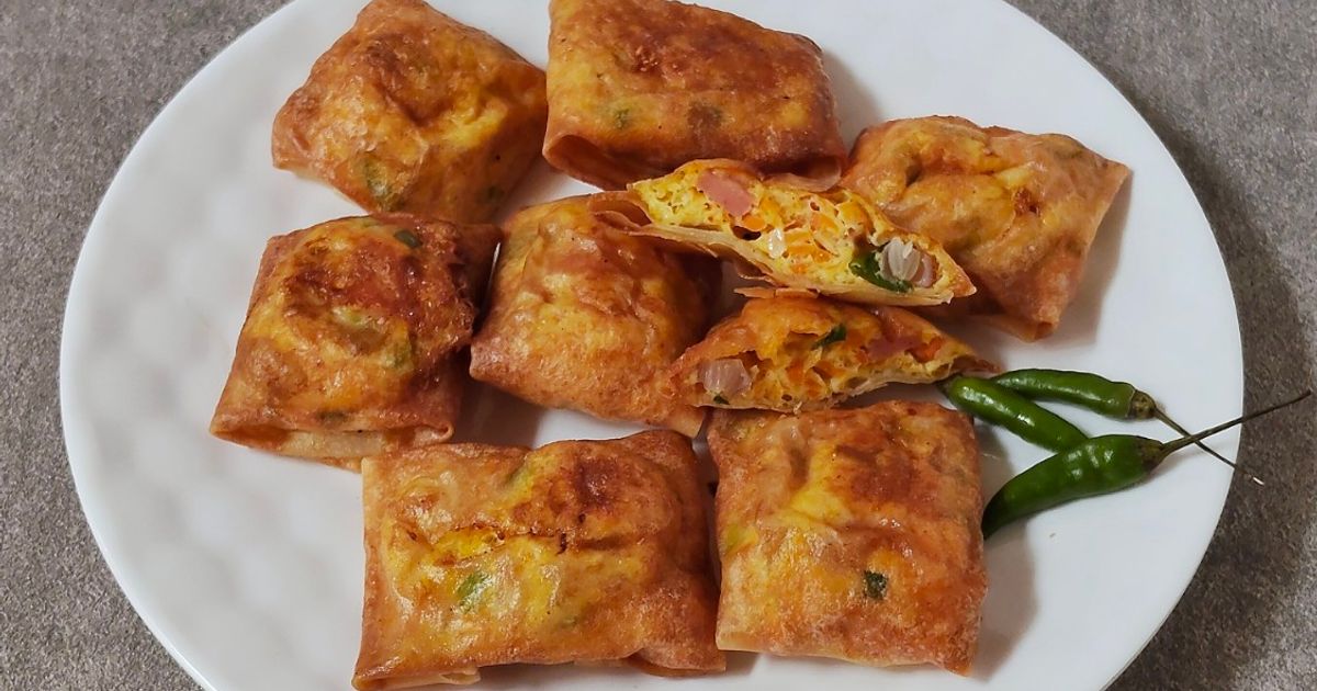 Lumpia Telur Wortel