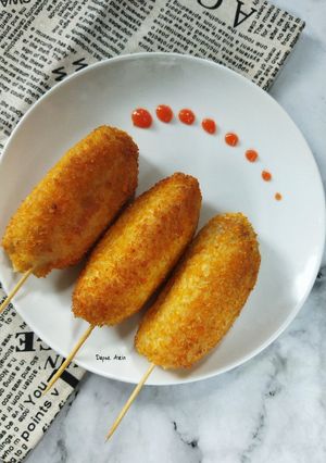 Foto resep Corndog Sosis