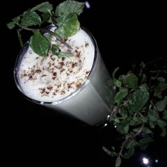 A picture of Masala mint chaas.