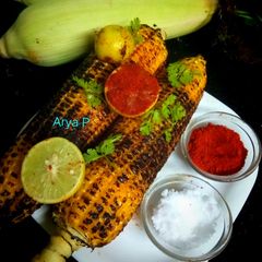 A picture of Rosted corn masala.