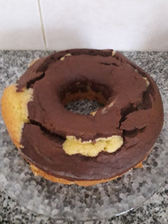 Una foto de Budín marmolado
