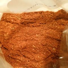 A picture of Joes' dry rib seasoning (can be used on other meats).