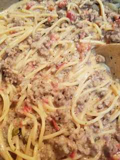 A picture of Homemade Spaghetti.