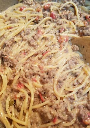 A picture of Homemade Spaghetti.