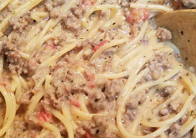 Steps to Prepare Any-night-of-the-week Homemade Spaghetti