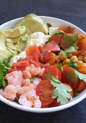 Une photo de Salade gourmande