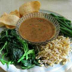 A picture of Pecel aja 😁😆😊.