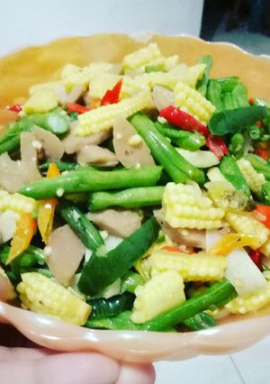 Foto resep Tumis Buncis Putren Bakso