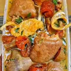 A picture of Nsala soup.