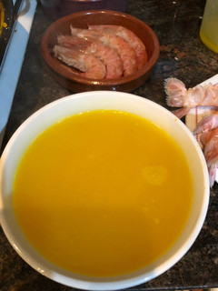 Una foto de Caldo de pescado