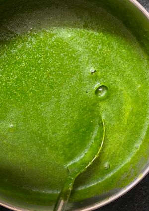 A picture of Coriandar chutney.