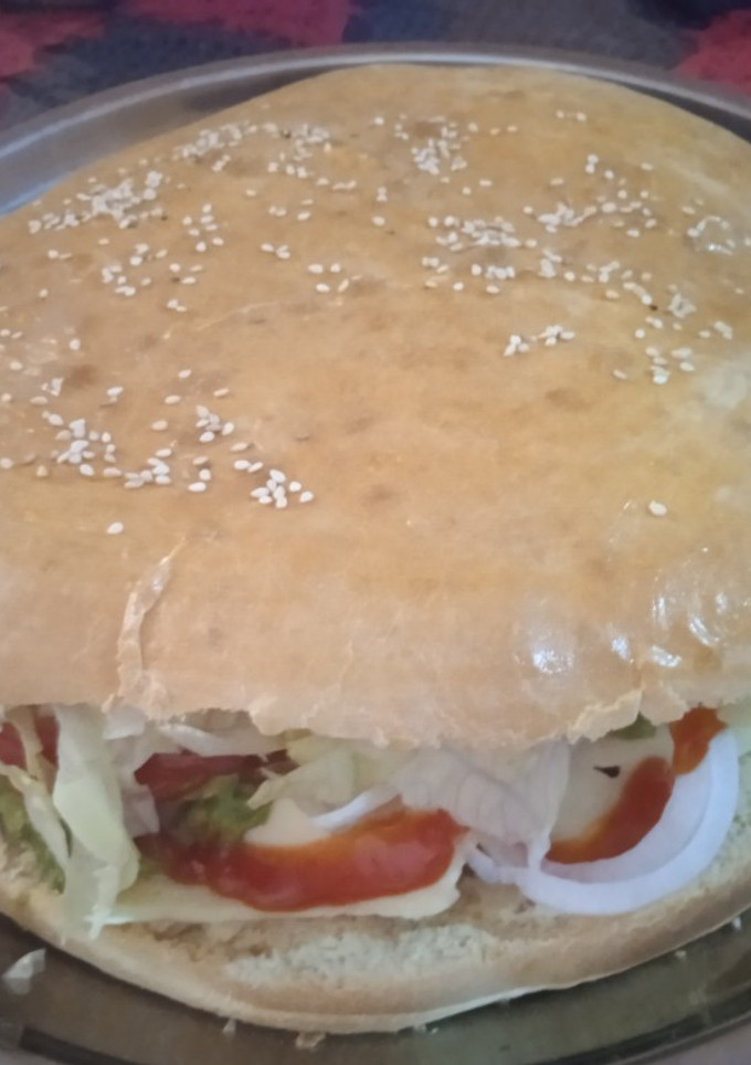 Una foto de Hamburguesa Gigante