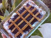 Una foto de membrillo con stevia