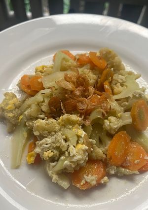 Foto resep Cah kembang kol wortel telur