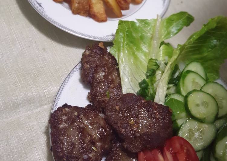 Recipe of Super Quick Homemade Chapli kebab