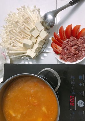 Hình của món Lẩu nấm.