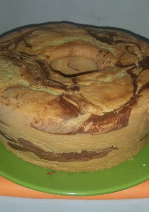 Foto resep Bolu Marmer Jadul Sederhana