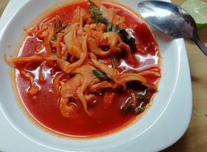 Una foto de Sopa de hongos setas