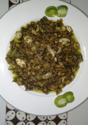 Foto resep Tumis udang rebon dan tempe