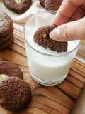 Hazelnut Coffee Brownies Cookies (Gluten Free)