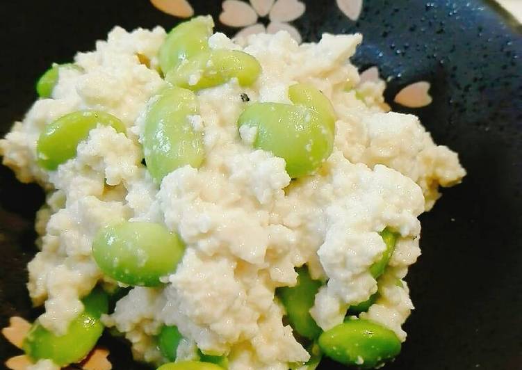 Salad Tahu dan Edamame - Super Healthy Food