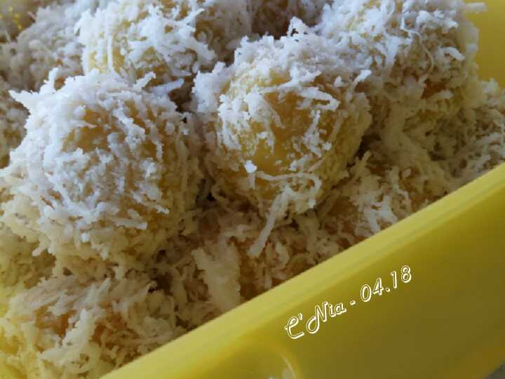 Resep: Klepon Ubi Kuning Praktis