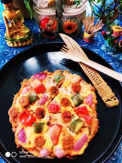 চাইনিজ পিজ্জা রেসিপির প্রধান ছবি