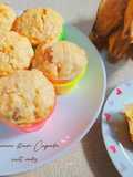 Banana Steamed Cupcake (no egg no mixer)