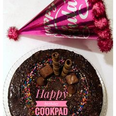 A picture of Chocolate coffee cake 🎂.
