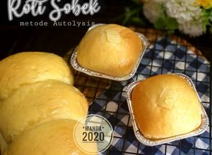 Foto resep Roti Manis Sobek Autolysis (autolyse) kombinasi Au Bain Marie