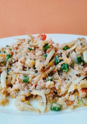 Foto resep Botok Teri Kacang Panjang