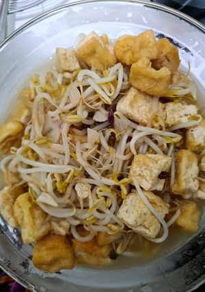 Foto resep Sayur Toge Tahu Simple