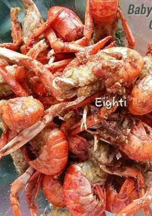 Foto resep Baby Lobster Goreng Kemiri